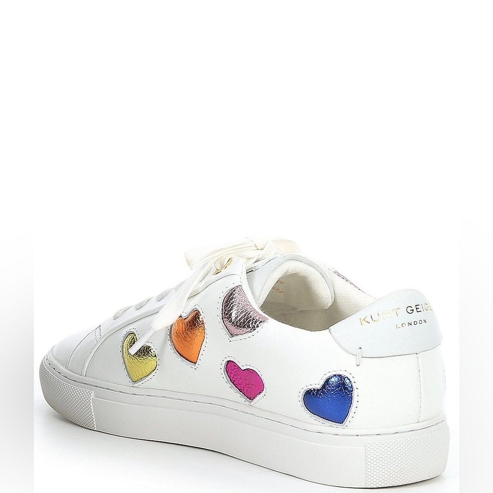 KURT GEIGER LONDON Lane Love Low Top Sneakers - Picture 12 of 12